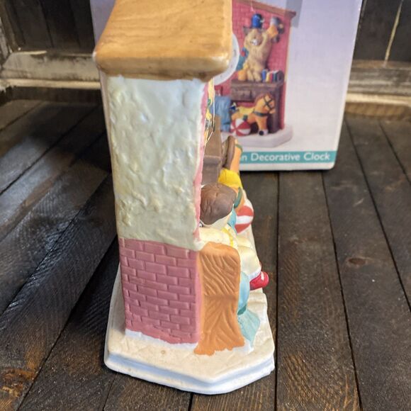 Special Memories Whimsical Ceramic Clock Kids Room Battery Operated - Picture 6 of 12